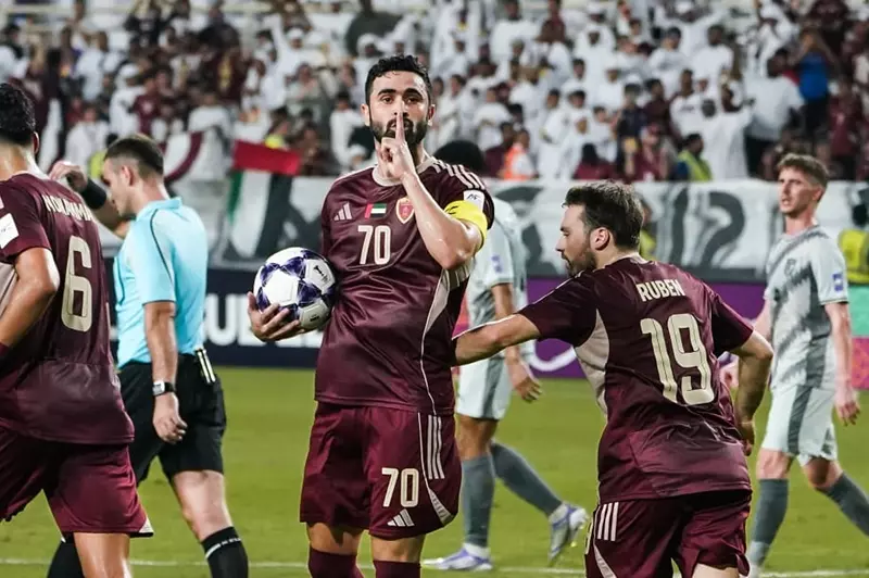 ثلاثية تحسم مباراة الوحدة ضد الدحيل في أبطال آسيا